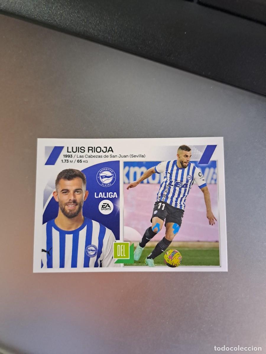 Luis Rioja #16 Alaves Cromo La Liga Este 2023-24 Panini 23/24