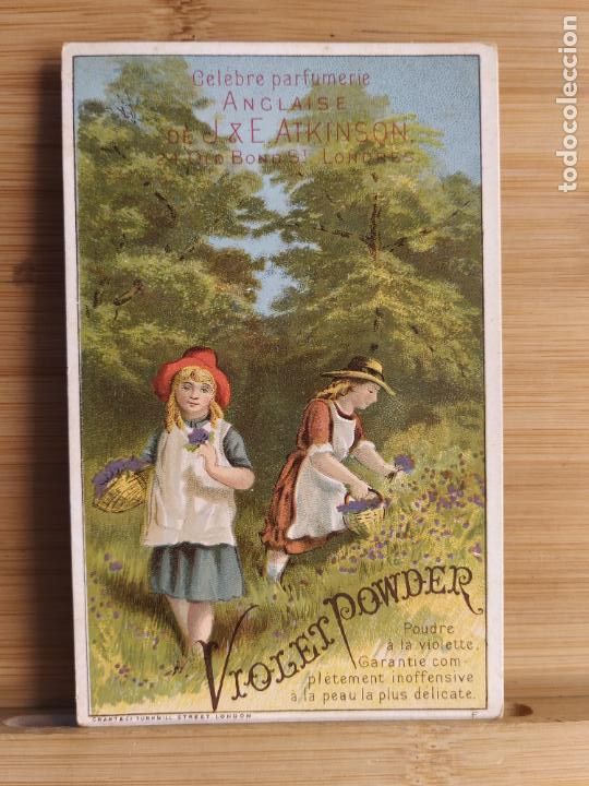 Sammeln alte Sammelbilder: PARFUMERIA DE CHOIX D'ATKINSON-CROMO ANTIGUO-VER FOTOS-(105.596)