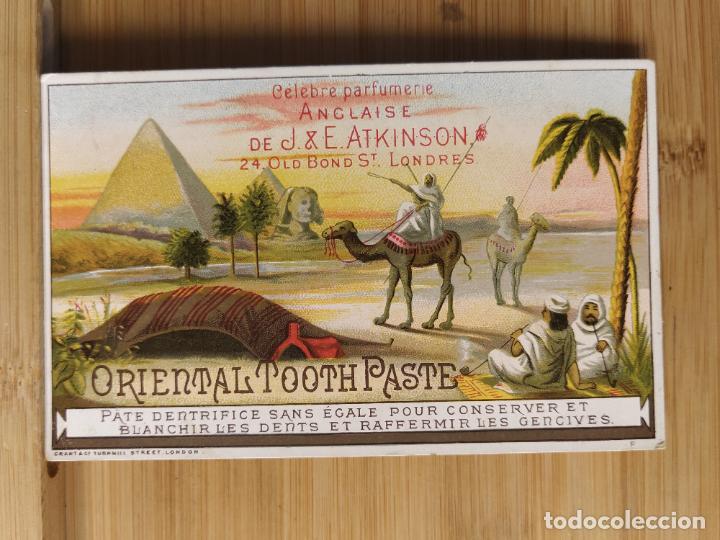 Sammeln alte Sammelbilder: PARFUMERIA DE CHOIX D'ATKINSON-CROMO ANTIGUO-VER FOTOS-(105.598)