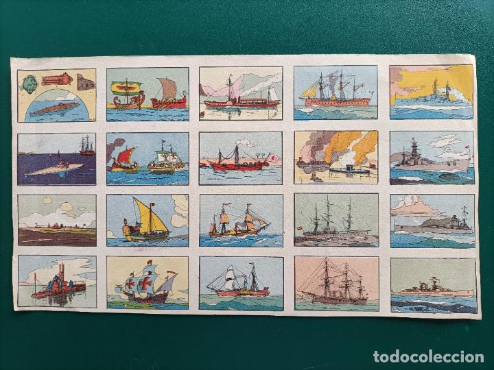 Coleccionismo cromos antiguos: BARCOS COLECCI&Oacute;N DE CROMOS - Foto 1