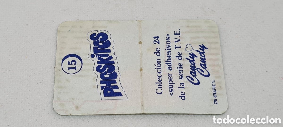 Coleccionismo cromos antiguos: DIFICIL CROMO PHOSKITOS CANDY N&ordm; 15 - Foto 2