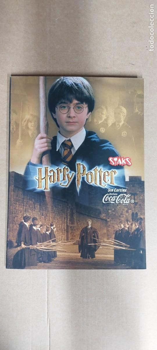 Coleccionismo cromos antiguos: Imanes Harry Potter Coca Cola - Foto 1