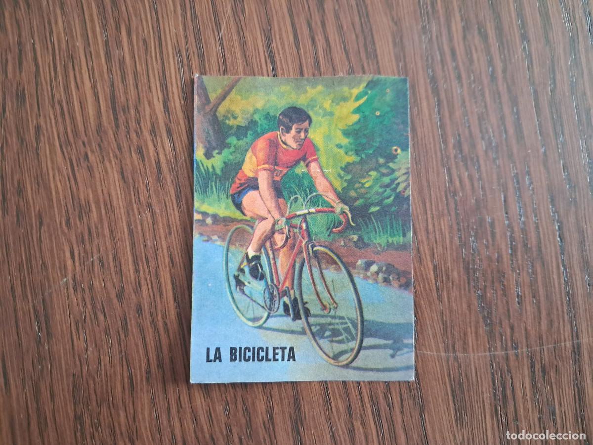 Coleccionismo Cromos antiguos: cromo de bimbo, el libro de las adivinanzas 2, a&ntilde;o 1974. n&ordm; 1 quiniela de acertijas, la bicileta.