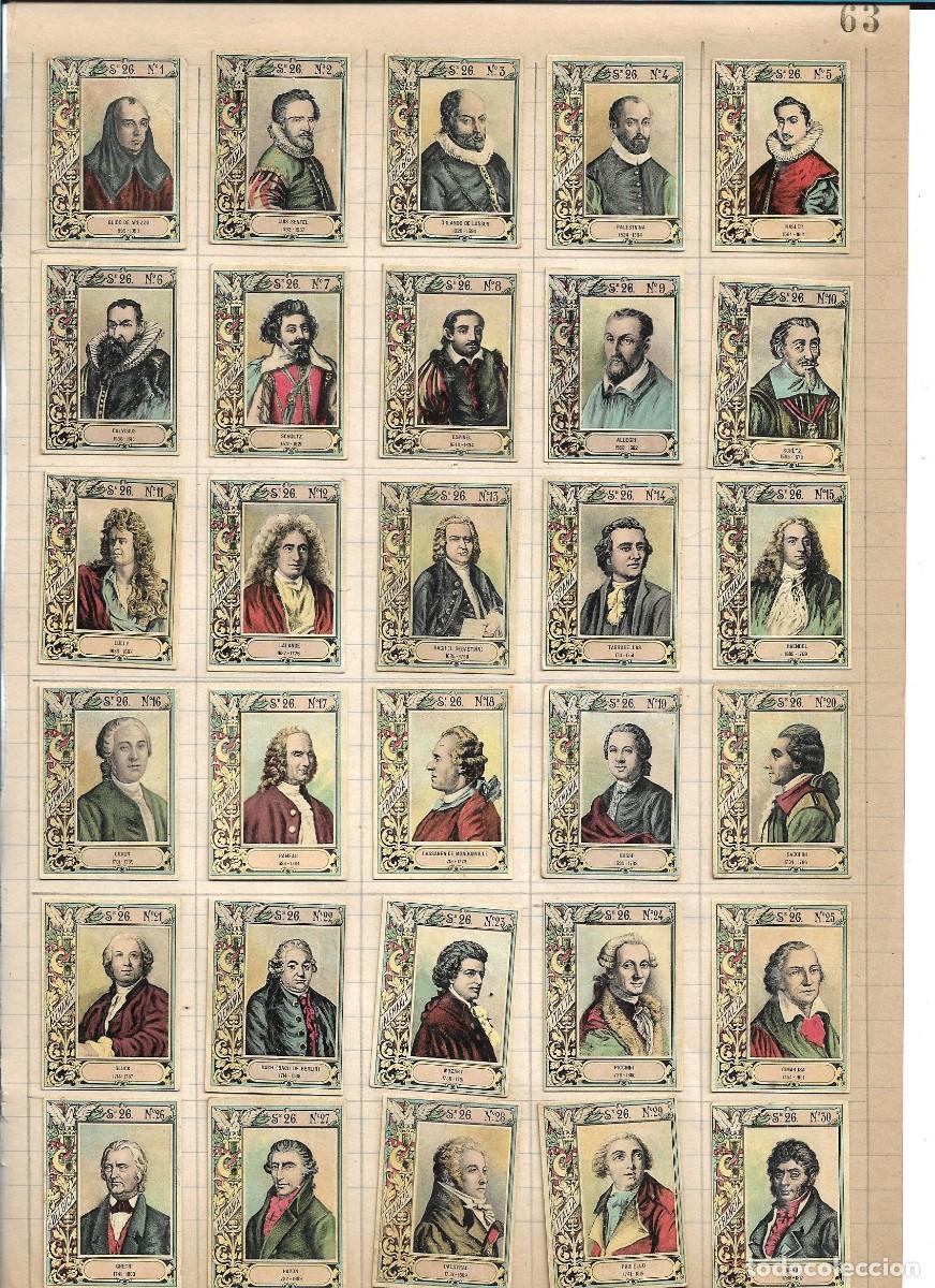 Coleccionismo cromos antiguos: FOTOTIPIAS - SERIE 26 - COMPLETA