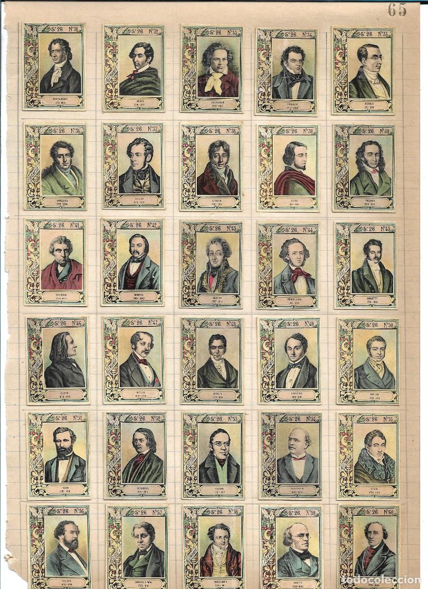 Coleccionismo cromos antiguos: FOTOTIPIAS - SERIE 26 - COMPLETA - Foto 2