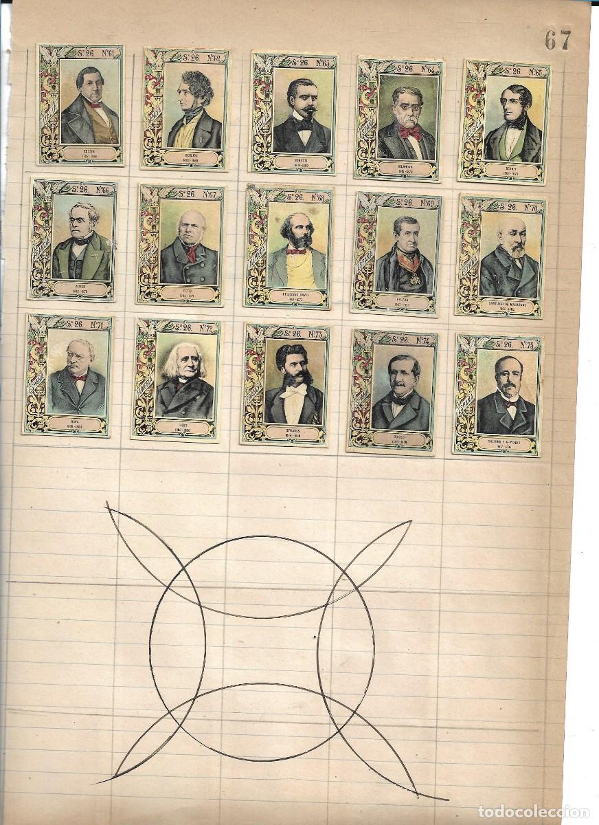 Coleccionismo cromos antiguos: FOTOTIPIAS - SERIE 26 - COMPLETA - Foto 3