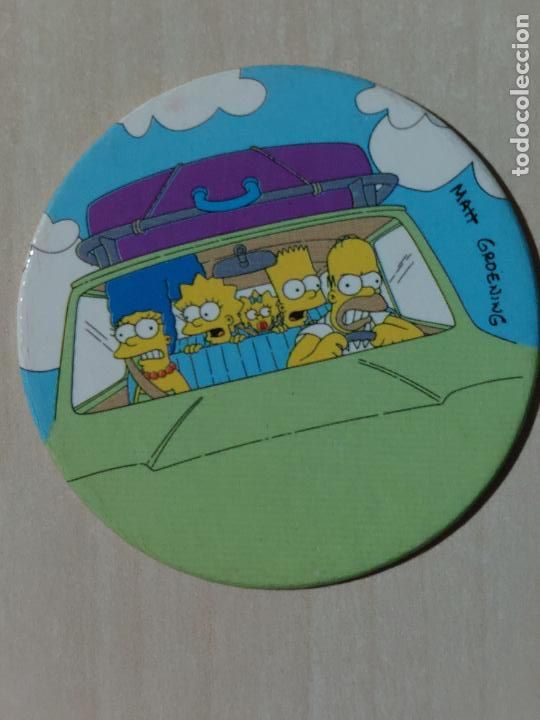 Coleccionismo cromos antiguos: N&ordm; 2 - TAZO THE SIMPSONS - MAGIC BOX INT. A&Ntilde;O 2000 - Foto 1