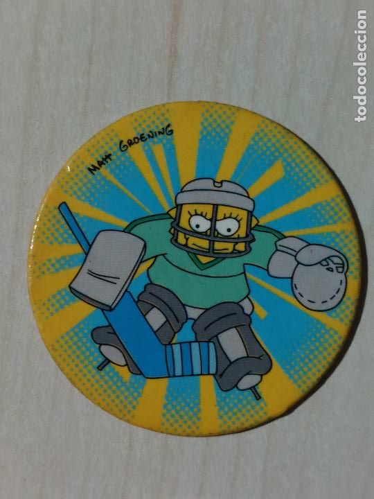 Coleccionismo cromos antiguos: N&ordm; 27 - TAZO THE SIMPSONS - MAGIC BOX INT. A&Ntilde;O 2000 - Foto 1