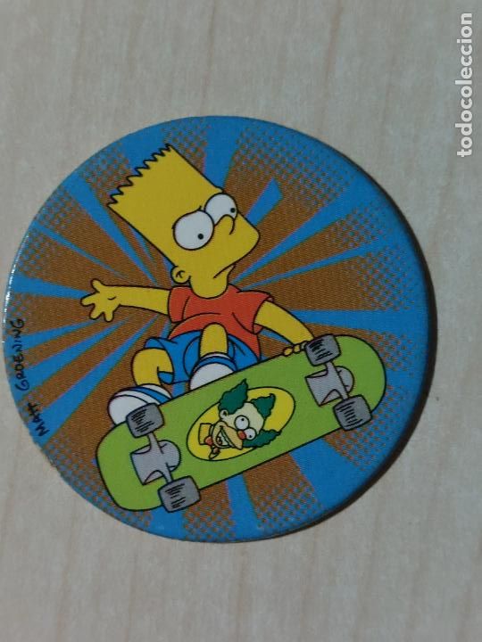 Coleccionismo cromos antiguos: N&ordm; 46 - TAZO THE SIMPSONS - MAGIC BOX INT. A&Ntilde;O 2000 - Foto 1