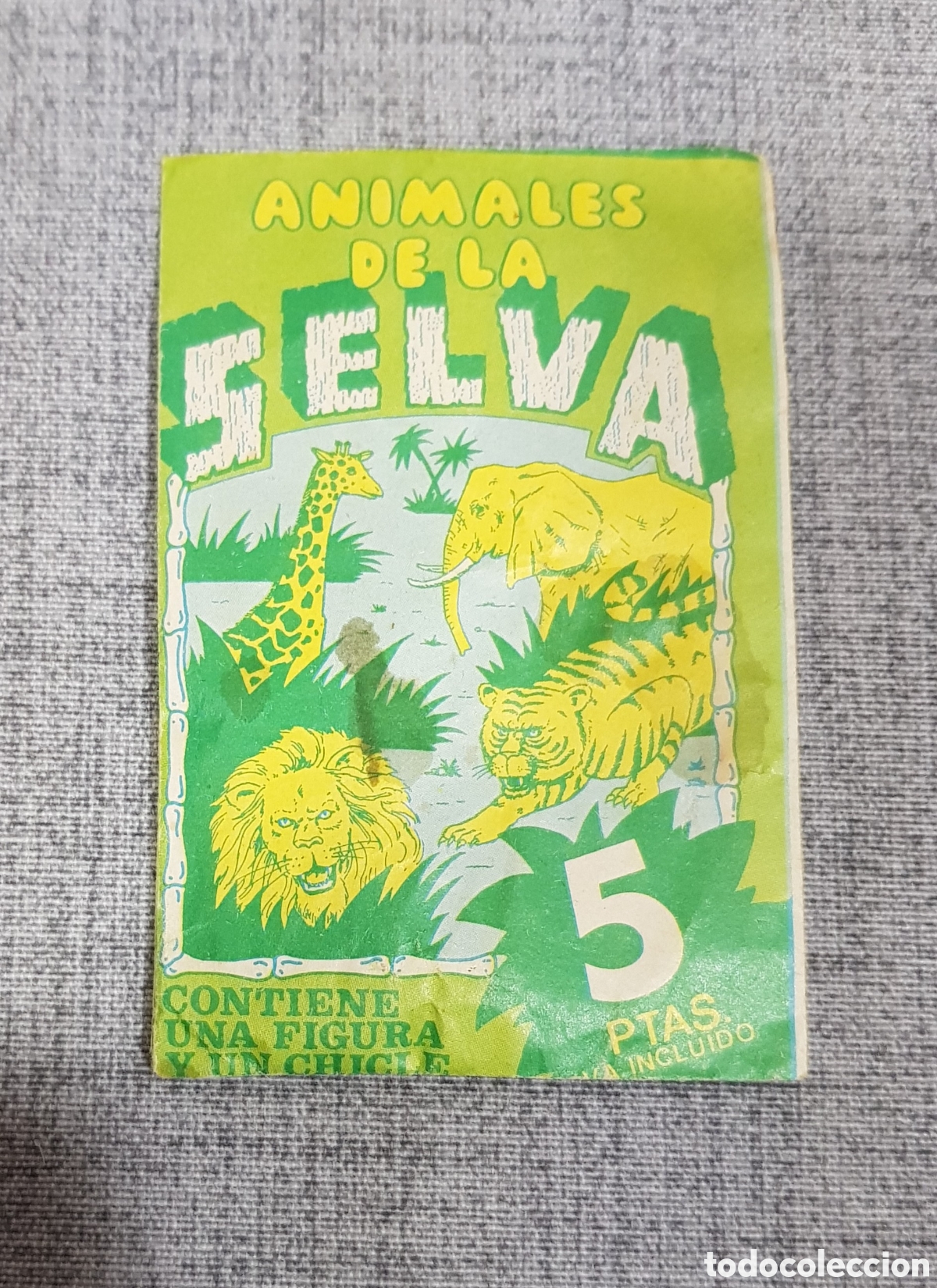 Coleccionismo cromos antiguos: SOBRE ABIERTO ANIMALES DE LA SELVA - Foto 3