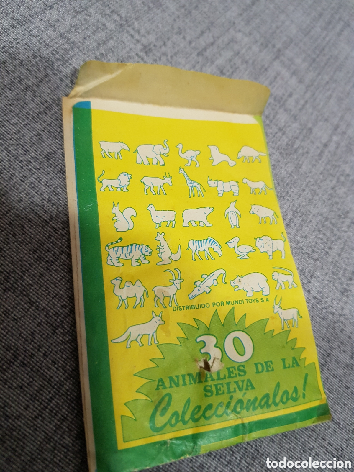 Coleccionismo cromos antiguos: SOBRE ABIERTO ANIMALES DE LA SELVA - Foto 4