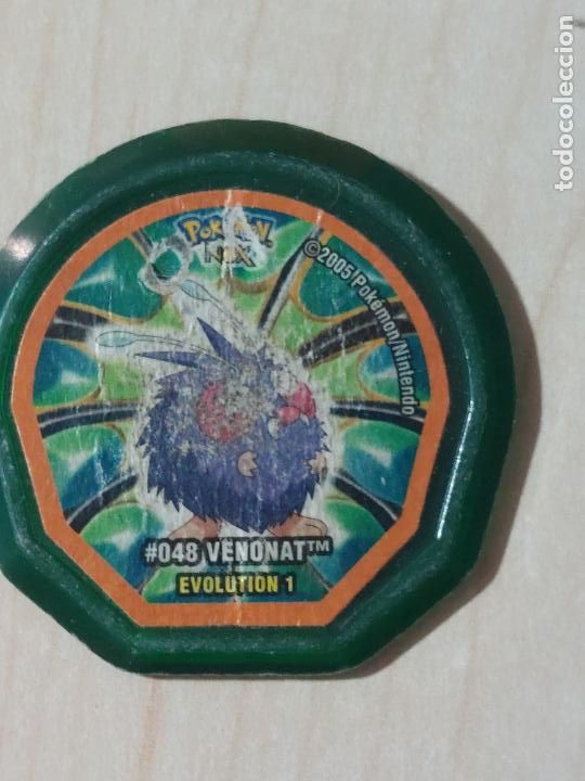 Coleccionismo cromos antiguos: TAZO 048 VENONAT - POK&Eacute;MON NOX - Foto 1