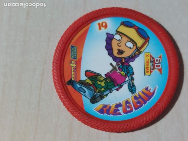 Coleccionismo cromos antiguos: N&ordm; 19 - TAZO - ROCKET POWER ROLLERS VIACOM - - Foto 1
