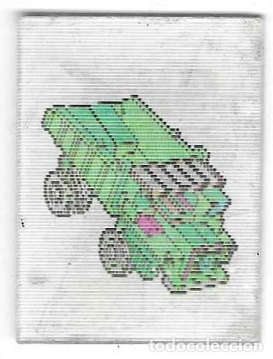 Coleccionismo cromos antiguos: transformers hologr&aacute;fico -- despegado-- sin trasera original - Foto 1