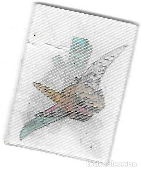 Coleccionismo cromos antiguos: transformers hologr&aacute;fico -- despegado-- sin trasera original - Foto 1