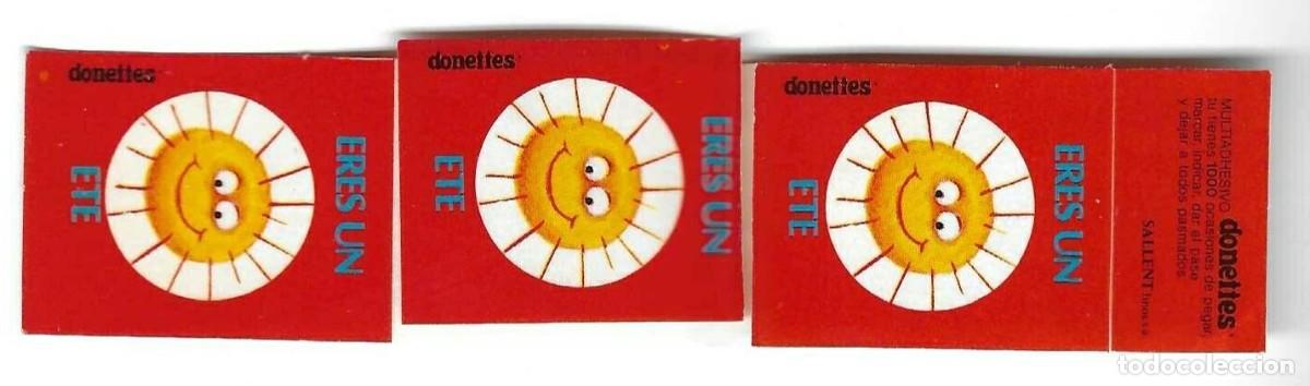 Coleccionismo cromos antiguos: DONETTES -- ERES UN SOLETE -- NUNCA PEGADO - Foto 1