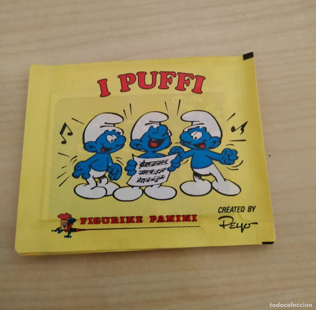 Coleccionismo cromos antiguos: PANINI - LOS PITUFOS - 1982 - SOBRE SIN ABRIR - Foto 1