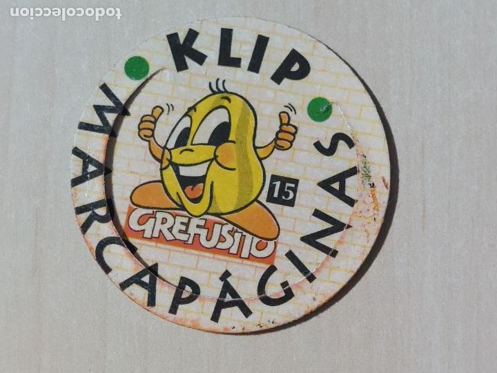 Coleccionismo cromos antiguos: GREFUSA MARCA PAGINAS N&ordm; 15 - Foto 2