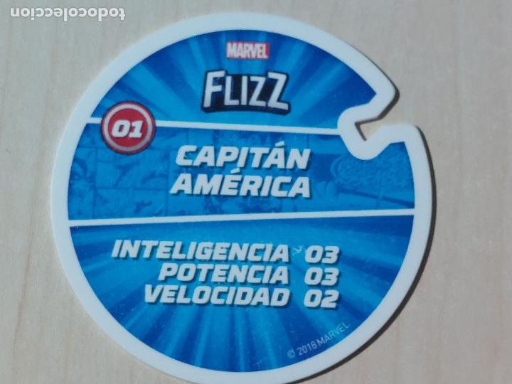 Coleccionismo cromos antiguos: TAZO N&ordm; 1 - FLIZZ MARVEL CARREFOUR - Foto 2