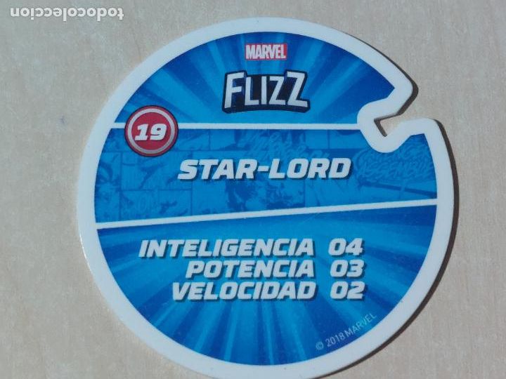 Coleccionismo cromos antiguos: TAZO N&ordm; 19 - FLIZZ MARVEL CARREFOUR - Foto 2