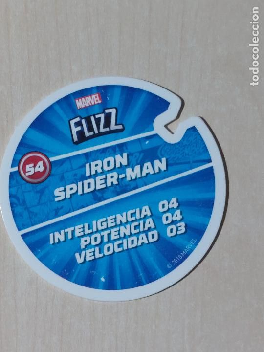 Coleccionismo cromos antiguos: TAZO N&ordm; 54 - FLIZZ MARVEL CARREFOUR - Foto 2