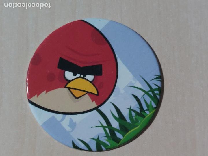 Coleccionismo cromos antiguos: TAZO N&ordm; 5 - E-MAX ANGRY BIRDS POGS - 2012 - Foto 1