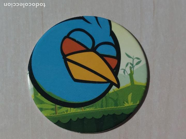 Coleccionismo cromos antiguos: TAZO N&ordm; 15 - E-MAX ANGRY BIRDS POGS - 2012 - Foto 1