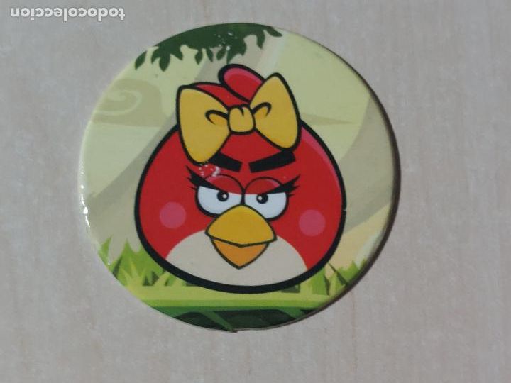 Coleccionismo cromos antiguos: TAZO N&ordm; 39 - E-MAX ANGRY BIRDS POGS - 2012 - Foto 1