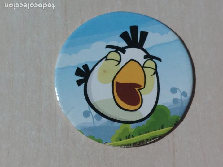 Coleccionismo cromos antiguos: TAZO N&ordm; 43 - E-MAX ANGRY BIRDS POGS - 2012 - Foto 1