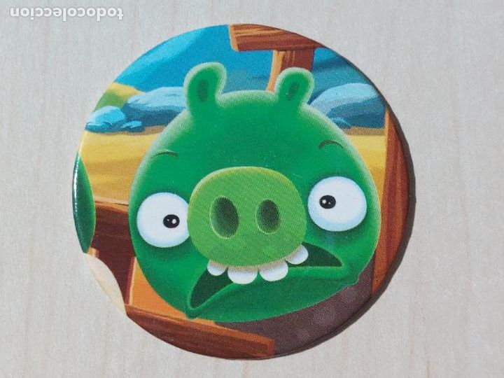 Coleccionismo cromos antiguos: TAZO N&ordm; 120 - E-MAX ANGRY BIRDS POGS - 2012 - Foto 1