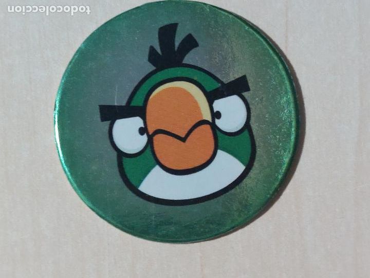 Coleccionismo Cromos antiguos: TAZO N&ordm; 135 - E-MAX ANGRY BIRDS POGS - 2012