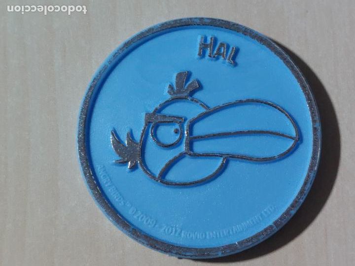Coleccionismo cromos antiguos: TAZO SLAMMERS 4 - E-MAX ANGRY BIRDS POGS - 2012 - - Foto 1