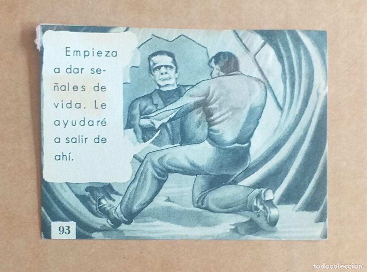 Coleccionismo Cromos antiguos: CROMO n&ordm; 93 COLECCI&Oacute;N FRANKENSTEIN EY EL HOMBRE LOBO EDITORIAL FHER A&Ntilde;O 46.