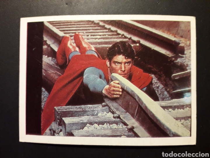 Colecionismo Cromos antigos: SUPERMAN C REEVE. SHOW DE ESTRELLAS ED MAGA 1982 N&deg; 63 SIN PEGAR, PEDIDO M&Iacute;NIMO 3&euro;
