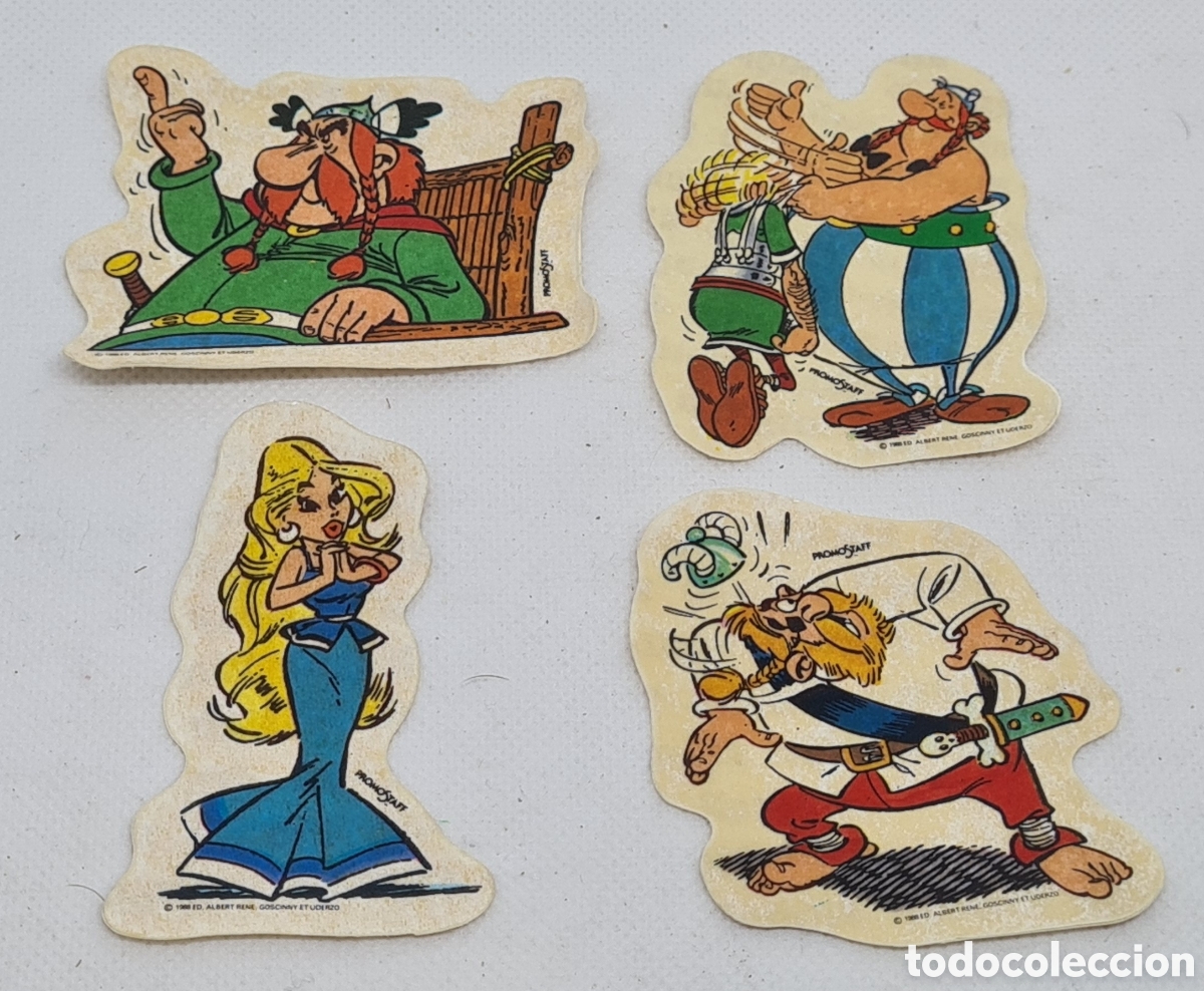 Coleccionismo cromos antiguos: LOTE CROMOS DONUTS ASTERIX - Foto 1
