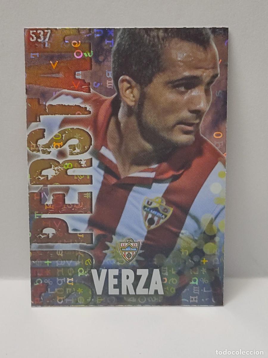 Collectionnisme Cartes &agrave; collectionner anciennes: Cromo MUNDICROMO 2013 2014 13/14 - SUPERSTAR BRILLO LETRAS F. AZUL - VERZA 537 - ALMER&Iacute;A