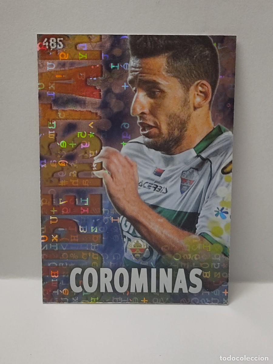 Coleccionismo Cromos antiguos: Cromo MUNDICROMO 2013 2014 13/14 - SUPERSTAR BRILLO LETRAS F. AZUL - COROMINAS 485 - ELCHE