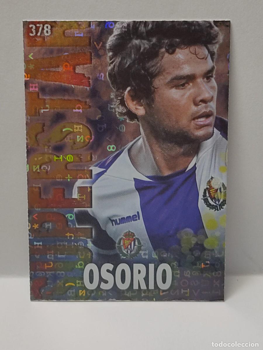 Coleccionismo Cromos antiguos: Cromo MUNDICROMO 2013 2014 13/14 - SUPERSTAR BRILLO LETRAS F. AZUL - OSORIO 378 - VALLADOLID