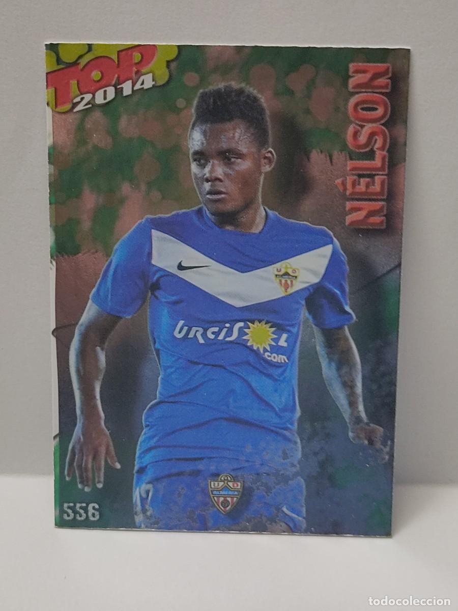 Coleccionismo Cromos antiguos: Cromo MUNDICROMO 2013 2014 13/14 - TOP 2 BRILLO VERDE - N&Eacute;LSON 556 - ALMER&Iacute;A