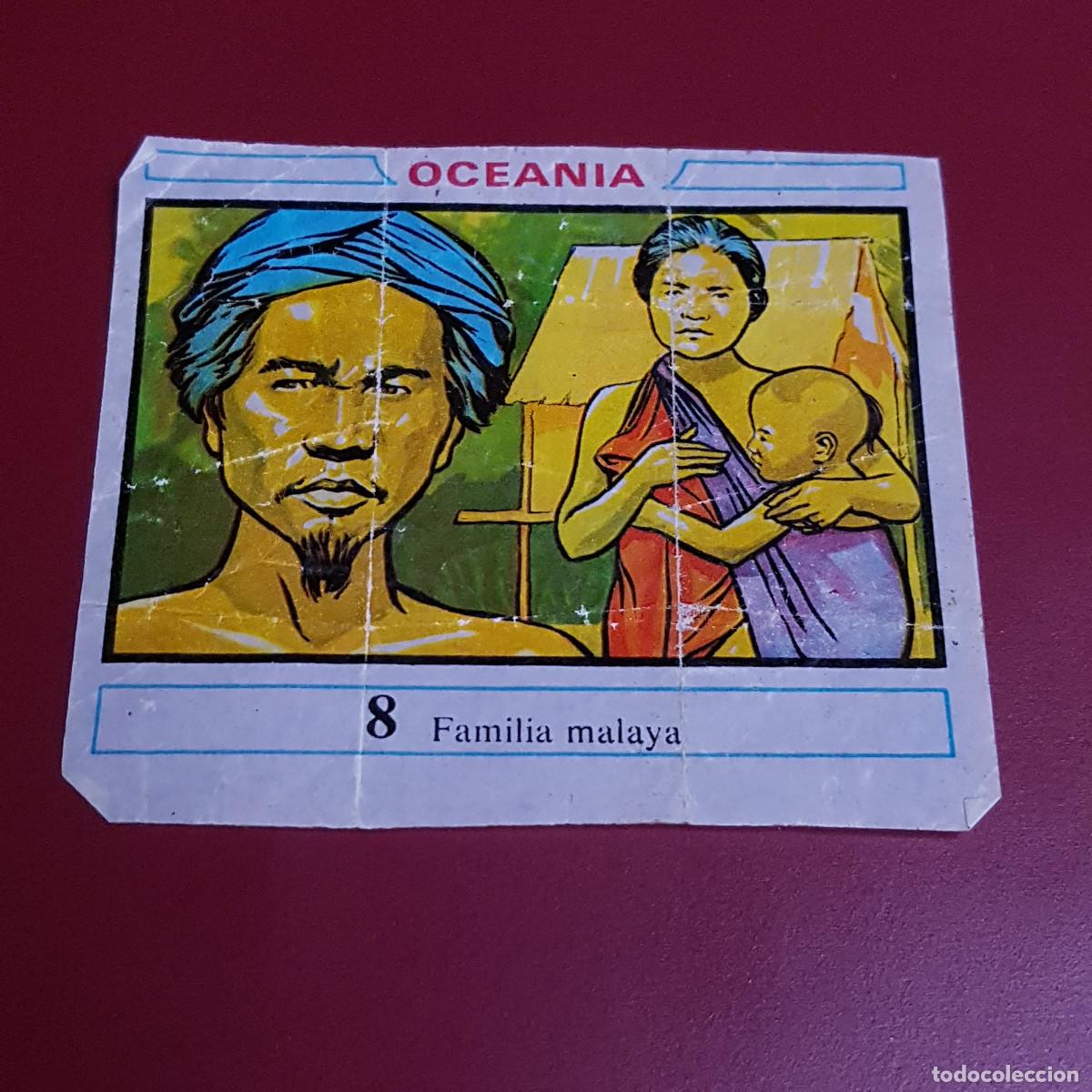 Coleccionismo cromos antiguos: DUNKIN - OCEANIA - UN CROMO - 8 - Foto 1