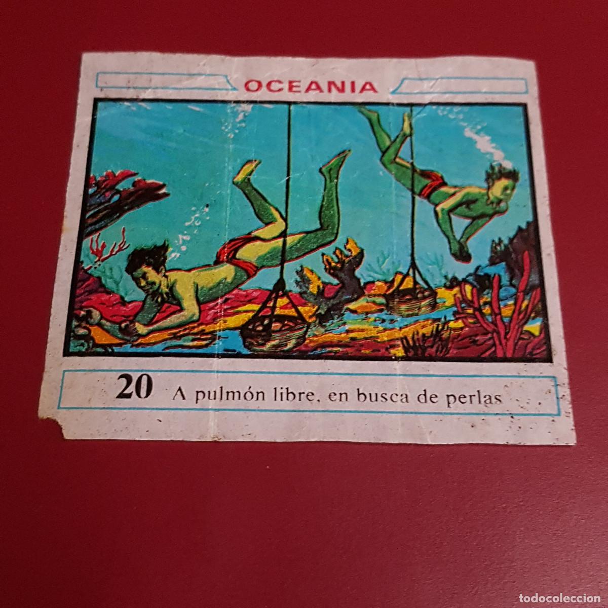 Coleccionismo cromos antiguos: DUNKIN - OCEANIA - UN CROMO - 20 - Foto 1