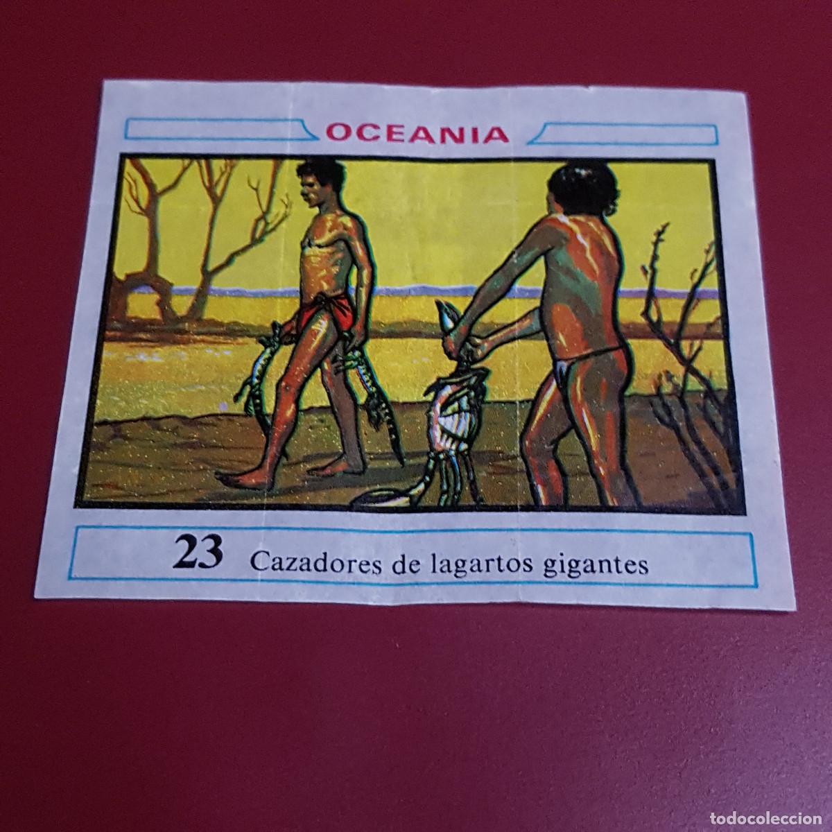 Coleccionismo cromos antiguos: DUNKIN - OCEANIA - UN CROMO - 23 - Foto 1
