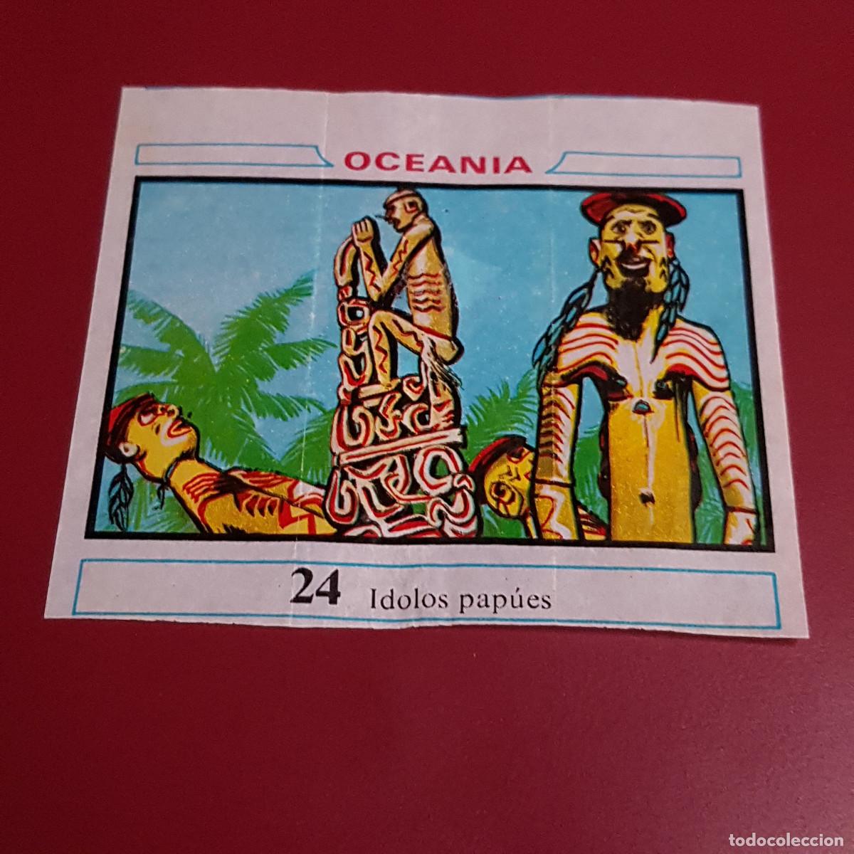 Coleccionismo cromos antiguos: DUNKIN - OCEANIA - UN CROMO - 24 - Foto 1