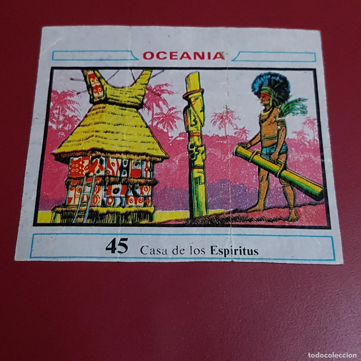 Coleccionismo cromos antiguos: DUNKIN - OCEANIA - UN CROMO - 45 - Foto 1
