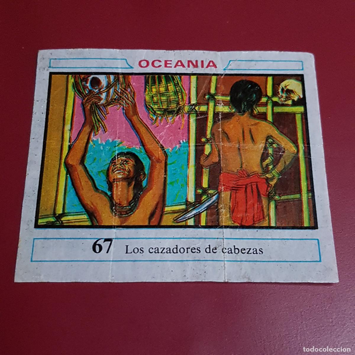 Coleccionismo cromos antiguos: DUNKIN - OCEANIA - UN CROMO - 67 - Foto 1