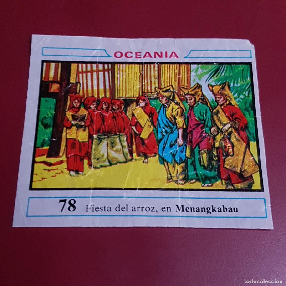 Coleccionismo cromos antiguos: DUNKIN - OCEANIA - UN CROMO - 78 - Foto 1