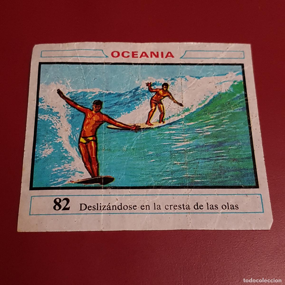 Coleccionismo cromos antiguos: DUNKIN - OCEANIA - UN CROMO - 82 - Foto 1