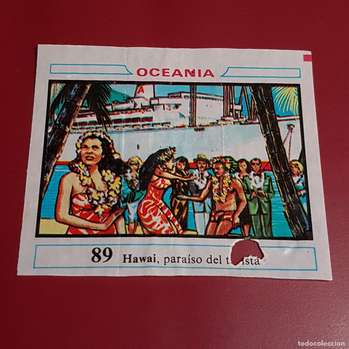 Coleccionismo cromos antiguos: DUNKIN - OCEANIA - UN CROMO - 89 - Foto 1