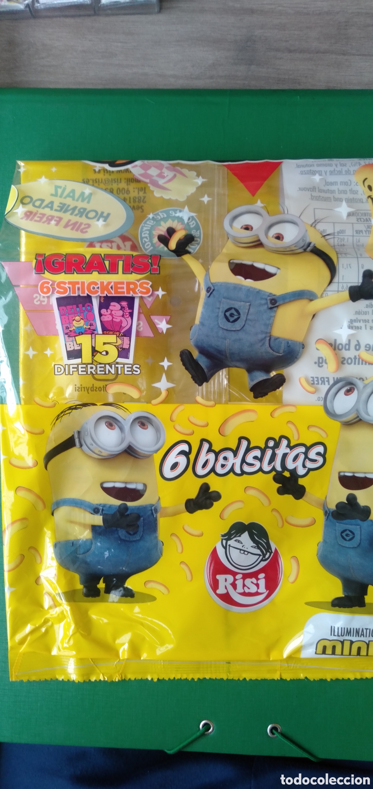 Coleccionismo cromos antiguos: STICKER RISI MINIONS - Foto 5