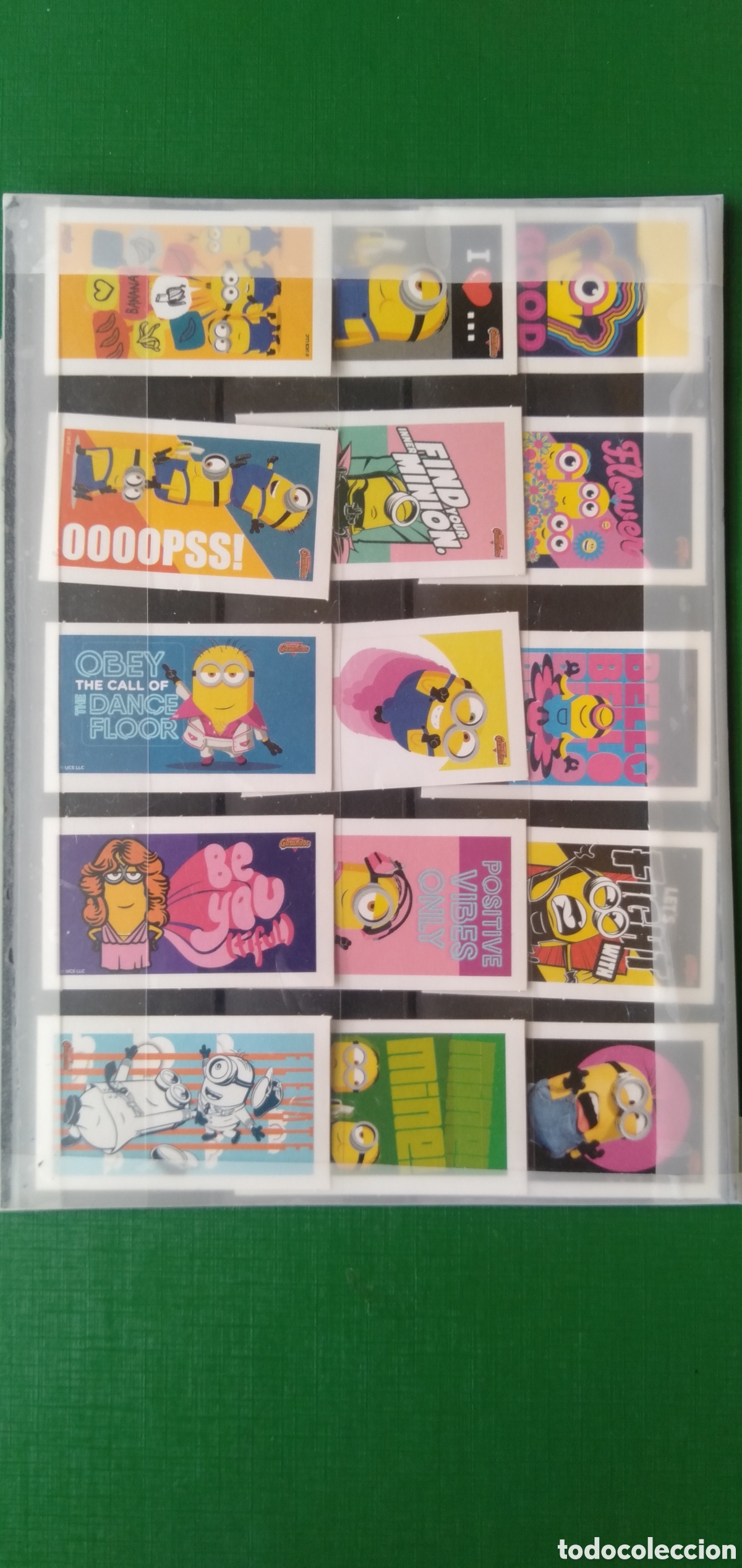 Coleccionismo cromos antiguos: STICKER RISI MINIONS - Foto 6